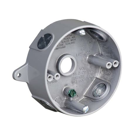 sigma waterproof metal round box|Weatherproof Electrical Components .